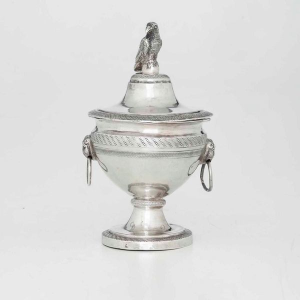 Zuccheriera in argento fuso e cesellato, Napoli, XIX secolo  - Asta Argenti - Associazione Nazionale - Case d'Asta italiane