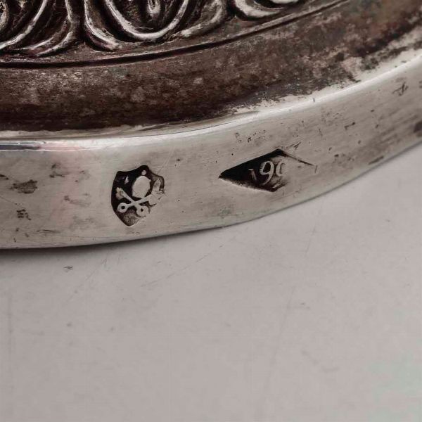 Caffettiera in argento. Manifattura lombardo veneta del XIX secolo. Bolli non pertinenti  - Asta Argenti - Associazione Nazionale - Case d'Asta italiane