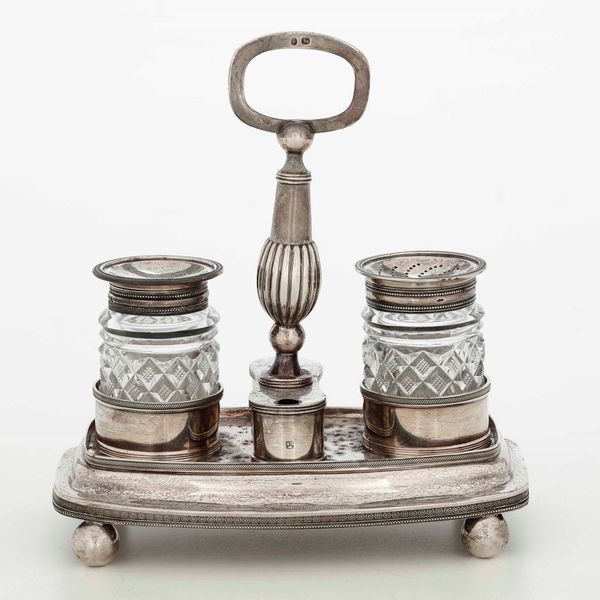 Calamaio in argento. Inghilterra XIX secolo, marchio della citt di Sheffield per lanno 1896  - Asta Argenti - Associazione Nazionale - Case d'Asta italiane