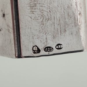 Lotto misto di oggetti in argento. Varie manifatture del XX secolo  - Asta Argenti - Associazione Nazionale - Case d'Asta italiane