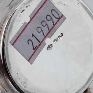 Servizio da t e caff in argento. Argenteria italiana del XX secolo. Argentiere Ricci & C., Alessandria  - Asta Argenti - Associazione Nazionale - Case d'Asta italiane