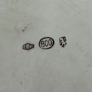 Due vaschette in argento. Argenteria milanese del XX secolo, argentieri differenti  - Asta Argenti - Associazione Nazionale - Case d'Asta italiane