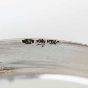 Dieci coppette in argento. Argenteria italiana del XX secolo. Argentiere Cesa, Alessandria  - Asta Argenti - Associazione Nazionale - Case d'Asta italiane