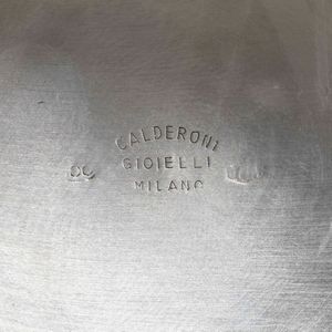 Set di tre pezzi in argento. Argenteria italiana del XX secolo per Calderoni, Milano  - Asta Argenti - Associazione Nazionale - Case d'Asta italiane