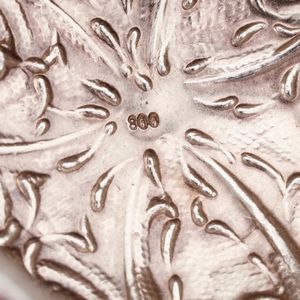 Insieme di filtro, zuccheriera e taste-vin in argento. Varie manifatture italiane del XX secolo  - Asta Argenti - Associazione Nazionale - Case d'Asta italiane