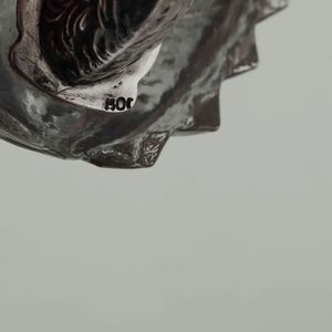 Lotto di cinque salini a guisa di cigno in argento e cristallo. Argenteria toscana del XX secolo, Firenze  - Asta Argenti - Associazione Nazionale - Case d'Asta italiane