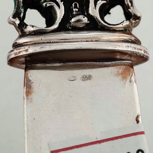 Lotto di due tagliacarte in argento. Argenteria italiana del XX secolo  - Asta Argenti - Associazione Nazionale - Case d'Asta italiane