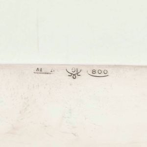 Vassoio in argento. Argenteria veneta del XX secolo  - Asta Argenti - Associazione Nazionale - Case d'Asta italiane