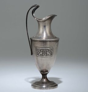 Versatoio neoclassico in argento fuso, sbalzato e cesellato. Ausburg, ultimo quarto del XVIII secolo, argentiere Seethaler  - Asta Argenti - Associazione Nazionale - Case d'Asta italiane