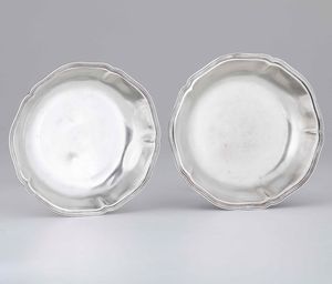 Due ciotole in argento 950. Suzuyo, Giappone XX secolo  - Asta Argenti - Associazione Nazionale - Case d'Asta italiane