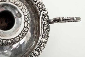 Due bugie. Napoli (?) XIX-XX secolo (apparentemente prive di punzonatura)  - Asta Argenti - Associazione Nazionale - Case d'Asta italiane