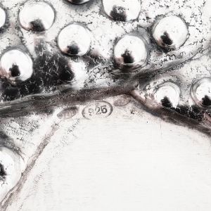 Gallo in argento 925 fuso. Firmato Minguzzi. Argenteria artistica italiana del XX secolo  - Asta Argenti - Associazione Nazionale - Case d'Asta italiane