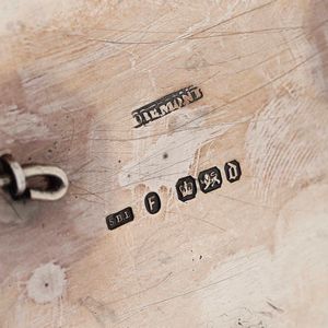 Calamaio in argento. Inghilterra XIX secolo, marchio della citt di Sheffield per lanno 1896  - Asta Argenti - Associazione Nazionale - Case d'Asta italiane