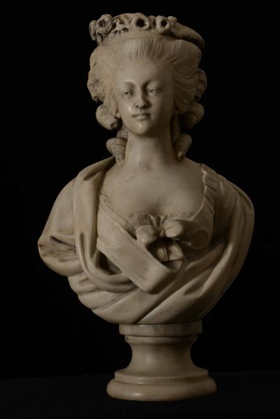 Busto di Maria Antonietta. Marmo bianco. Scultore del XIX-XX secolo  - Asta Scultura - Associazione Nazionale - Case d'Asta italiane
