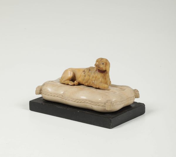 Presse-papier in marmo, XIX secolo  - Asta Scultura - Associazione Nazionale - Case d'Asta italiane