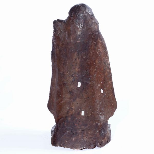 Madonna con Bambino. Terracotta. Plasticatore del XVIII-XIX secolo  - Asta Scultura - Associazione Nazionale - Case d'Asta italiane