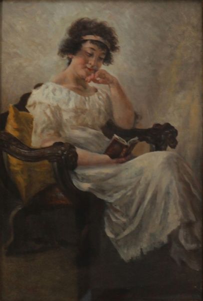Figura femminile, 1909  - Asta Arte Moderna, Contemporanea e Dipinti del XIX Secolo - Associazione Nazionale - Case d'Asta italiane