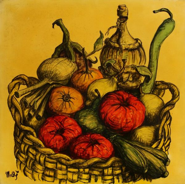 Natura morta, 1976  - Asta Arte Moderna, Contemporanea e Dipinti del XIX Secolo - Associazione Nazionale - Case d'Asta italiane