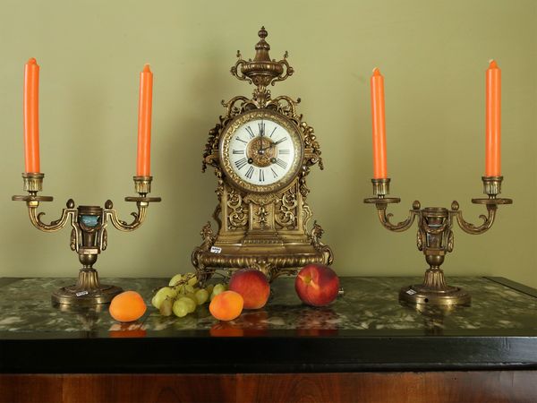 Trittico da camino in metallo  - Asta Arredi e dipinti da un antico palazzo marchigiano - Associazione Nazionale - Case d'Asta italiane