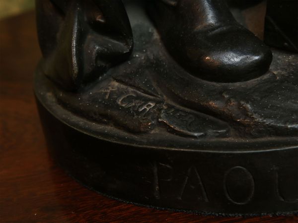 Paolo Veronese, da un modello di Albert-Ernest de Carrier Belleuse  - Asta Arredi e dipinti da un antico palazzo marchigiano - Associazione Nazionale - Case d'Asta italiane