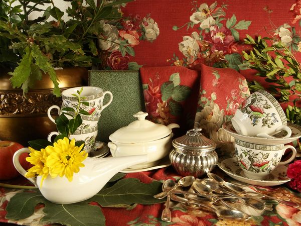 Lotto di accessori per la tavola anche in argento  - Asta Arredi e dipinti da un antico palazzo marchigiano - Associazione Nazionale - Case d'Asta italiane