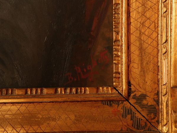 Ritratto femminile  - Asta Arredi e dipinti da un antico palazzo marchigiano - Associazione Nazionale - Case d'Asta italiane