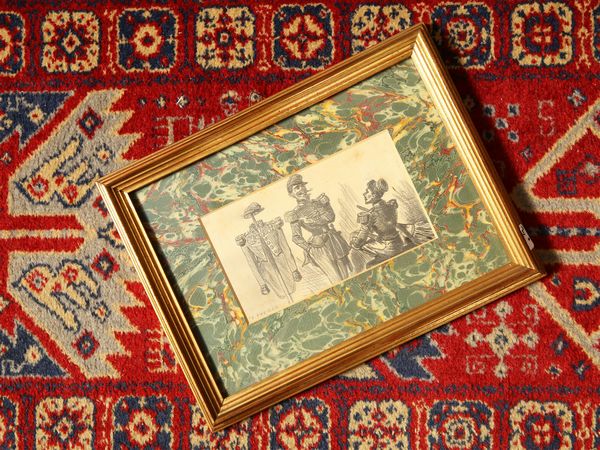 Lotto di militaria  - Asta Arredi e dipinti da un antico palazzo marchigiano - Associazione Nazionale - Case d'Asta italiane