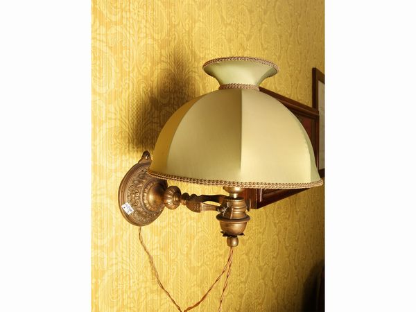 Lotto di complementi di arredo d'epoca  - Asta Arredi e dipinti da un antico palazzo marchigiano - Associazione Nazionale - Case d'Asta italiane