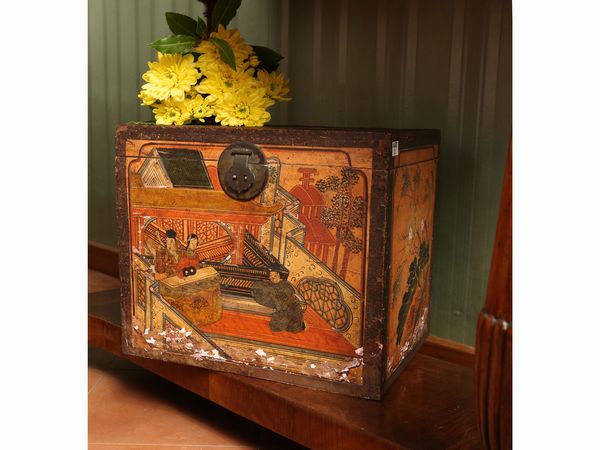 Lotto di curiosit� orientali  - Asta Arredi e dipinti da un antico palazzo marchigiano - Associazione Nazionale - Case d'Asta italiane