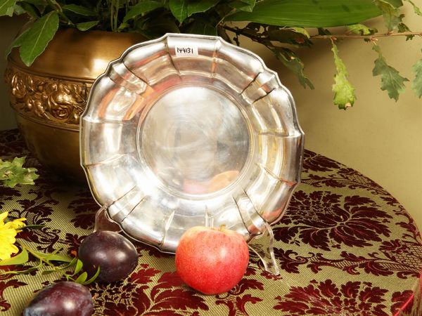 Cestino in argento  - Asta Arredi e dipinti da un antico palazzo marchigiano - Associazione Nazionale - Case d'Asta italiane