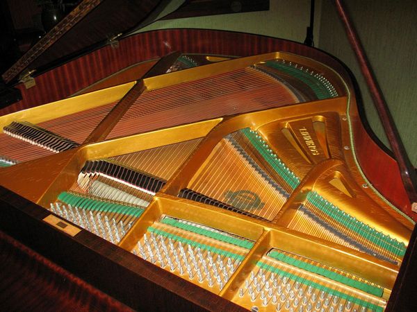 Pianoforte a mezza coda Schimmel  Braunscchweig  Mod. 150 NR  - Asta Arredi e dipinti da un antico palazzo marchigiano - Associazione Nazionale - Case d'Asta italiane