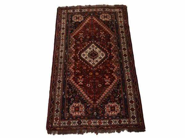 Tappeto persiano Qashqai  - Asta Arredi e dipinti da un antico palazzo marchigiano - Associazione Nazionale - Case d'Asta italiane