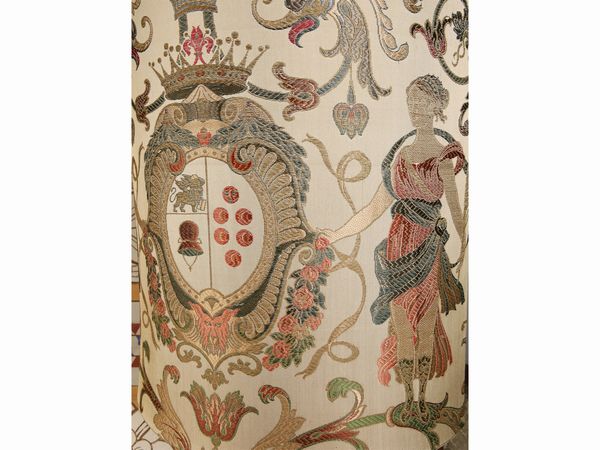 Piantana in ferro battuto  - Asta Arredi e dipinti da un antico palazzo marchigiano - Associazione Nazionale - Case d'Asta italiane