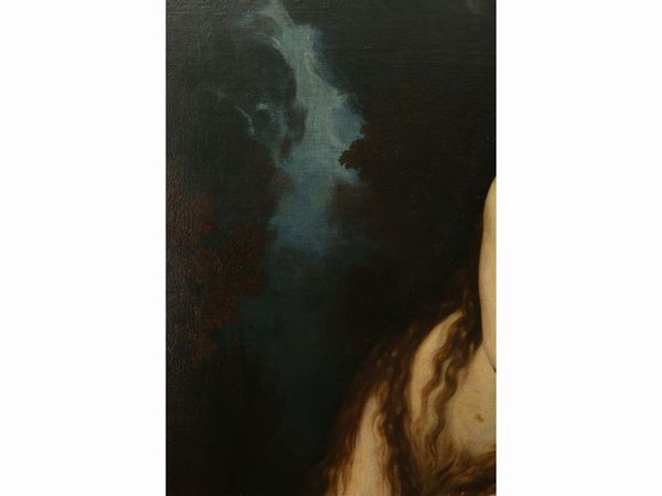 Bottega di Cristofano Allori : Maria Maddalena  - Asta Arredi e dipinti da un antico palazzo marchigiano - Associazione Nazionale - Case d'Asta italiane