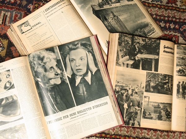 Rivista Signal 1941-1943  - Asta Arredi e dipinti da un antico palazzo marchigiano - Associazione Nazionale - Case d'Asta italiane