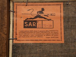 Carlo Ferranti : Natura morta con frutta e coppa in vetro  - Asta Arredi e dipinti da un antico palazzo marchigiano - Associazione Nazionale - Case d'Asta italiane