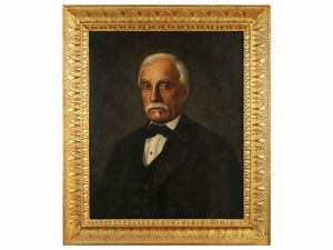 Scuola italiana del XIX/XX secolo - Ritratto maschile