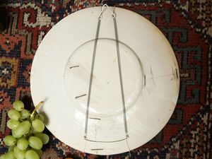Coppia di piatti da parata in maiolica  - Asta Arredi e dipinti da un antico palazzo marchigiano - Associazione Nazionale - Case d'Asta italiane