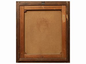 Scuola francese della fine del XIX/inizio del XX secolo : Ritratto femminile  - Asta Arredi e dipinti da un antico palazzo marchigiano - Associazione Nazionale - Case d'Asta italiane