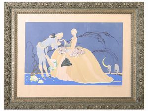 Umberto Brunelleschi - Scena galante