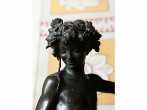 Antonio Ugo : Giovane Bacco  - Asta Arredi e dipinti da un antico palazzo marchigiano - Associazione Nazionale - Case d'Asta italiane