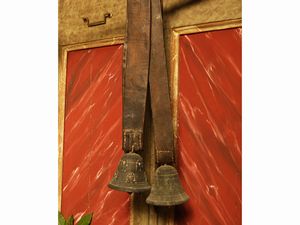 Lotto di curiosit� d'epoca in metallo  - Asta Arredi e dipinti da un antico palazzo marchigiano - Associazione Nazionale - Case d'Asta italiane