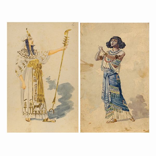 Atelier Attilio Comelli  - Asta Bozzetti e Figurini Web Only - Associazione Nazionale - Case d'Asta italiane