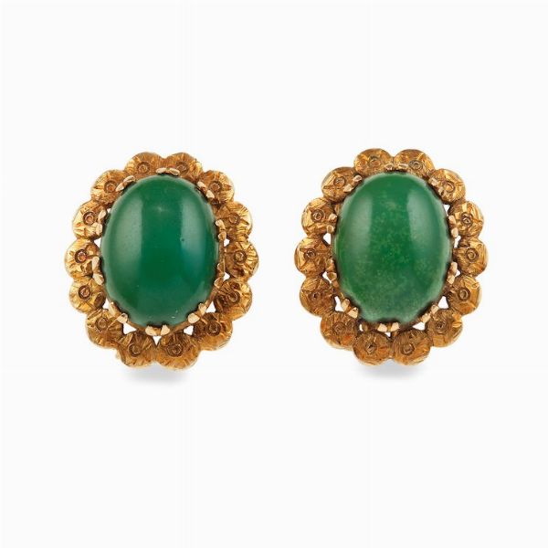 Orecchini con turchese  - Asta Gioielli - Associazione Nazionale - Case d'Asta italiane