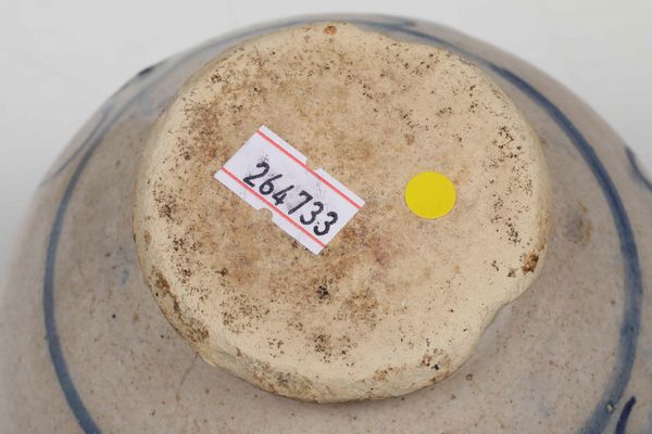 Un piccolo versatoio e un pilloliere<BR>Liguria, probabilmente Savona, XIX secolo  - Asta Maioliche, Porcellane e Vetri - Associazione Nazionale - Case d'Asta italiane