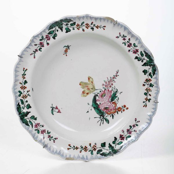 Piatto<BR>Nove, Manifattura Antonibon, periodo Baccin, 1774-1802  - Asta Maioliche, Porcellane e Vetri - Associazione Nazionale - Case d'Asta italiane