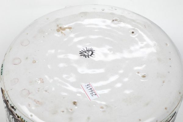 Legumiera e piattino <BR>Albisola e Savona, XVIII secolo  - Asta Maioliche, Porcellane e Vetri - Associazione Nazionale - Case d'Asta italiane