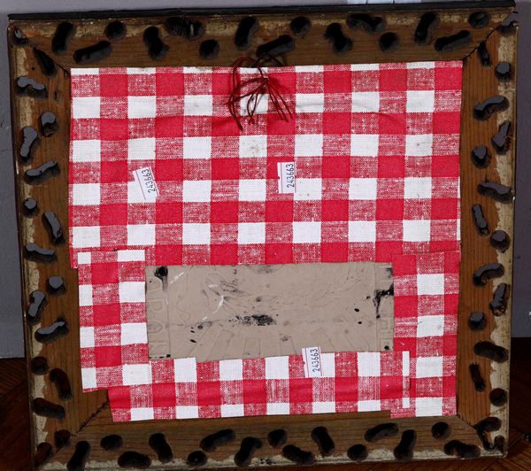 Mattonella con La Madonna della Seggiola, XX secolo <BR>  - Asta Maioliche, Porcellane e Vetri - Associazione Nazionale - Case d'Asta italiane