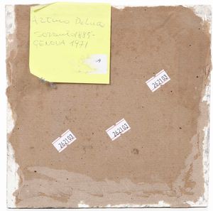 Mattonella<BR>Arturo De Luca (1885-1971), XX secolo  - Asta Maioliche, Porcellane e Vetri - Associazione Nazionale - Case d'Asta italiane