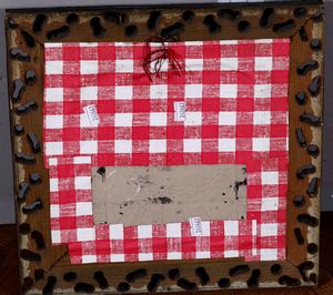 Mattonella con La Madonna della Seggiola, XX secolo <BR>  - Asta Maioliche, Porcellane e Vetri - Associazione Nazionale - Case d'Asta italiane